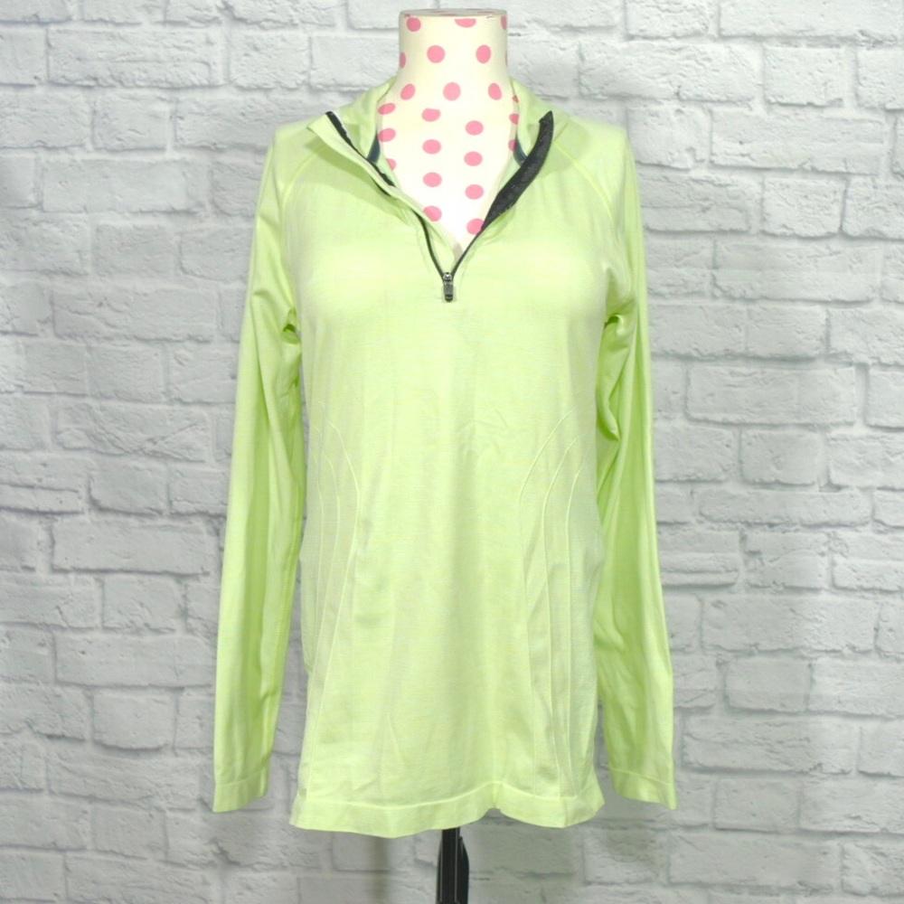 Lime Alphalete Zip Up Jacket